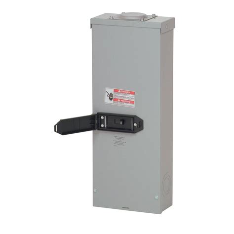 electric 200 amp disconnect box|200 amp disconnect home depot.